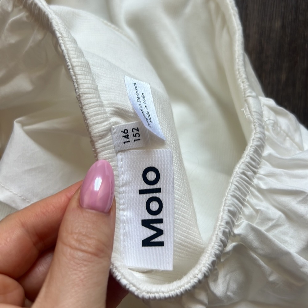 Molo white Ruffle Top - Picture 3 of 3